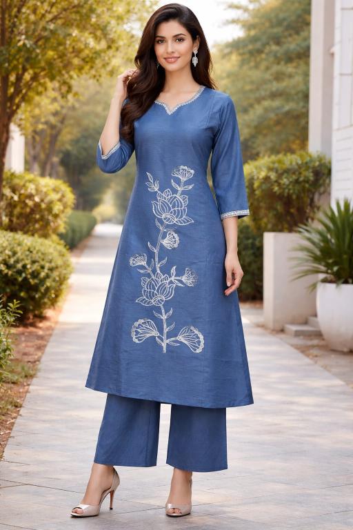 Rangriti A line coord set wholesale clothes india